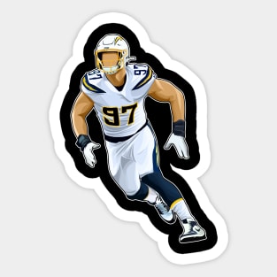 Joey Bosa Rushes Sticker